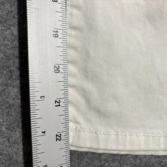 Jag Jeans Womens Size 8 (Fits 30x22) White Jeans Classic Fit Stretch Crop - Picture 13 of 14